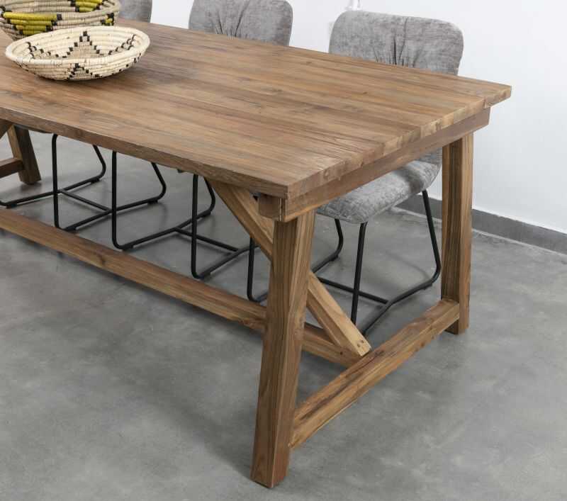 שולחן אוכל מעץ מלא