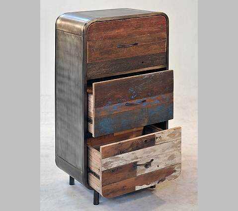 שידת 3 מגירות Sixty 1 שידת 3 מגירות Sixty