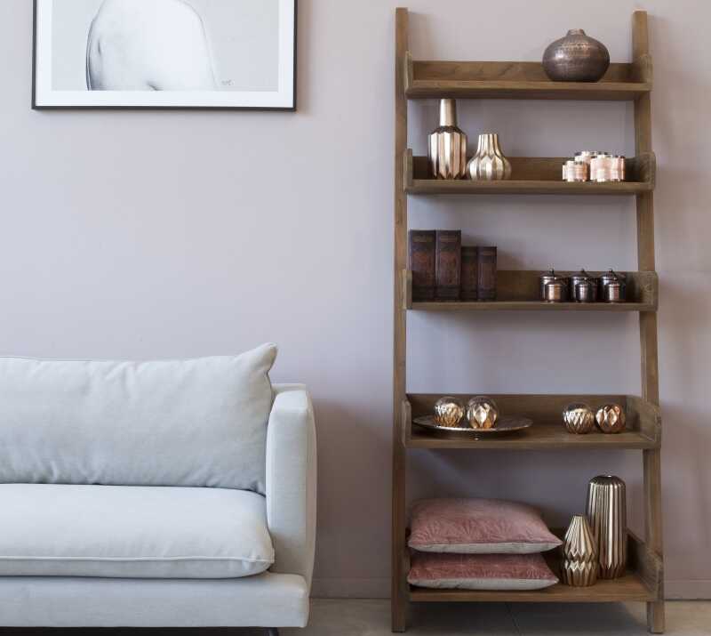 כוננית ספרים עץ מלא כוננית ספרים עץ מלא