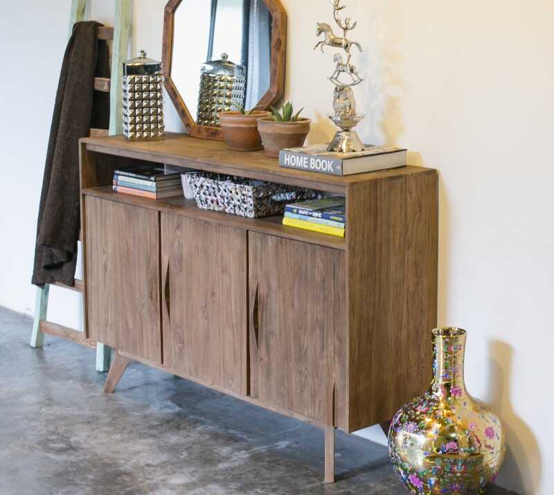 מזנון לסלון מעץ מלא מזנון לסלון מעץ מלא