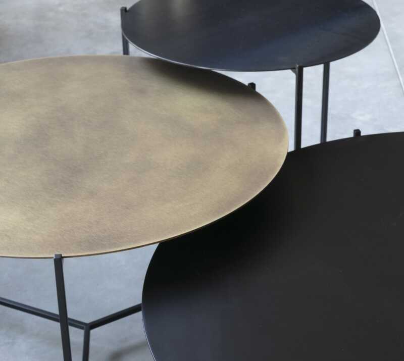 שולחן קפה עגול