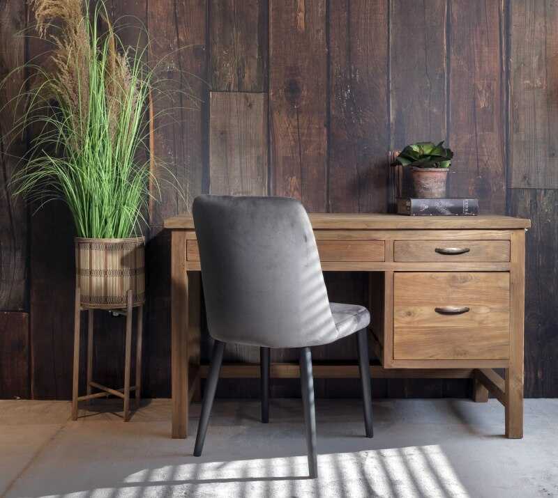 שולחן עבודה מגירות עץ מלא שולחן עבודה מגירות עץ מלא