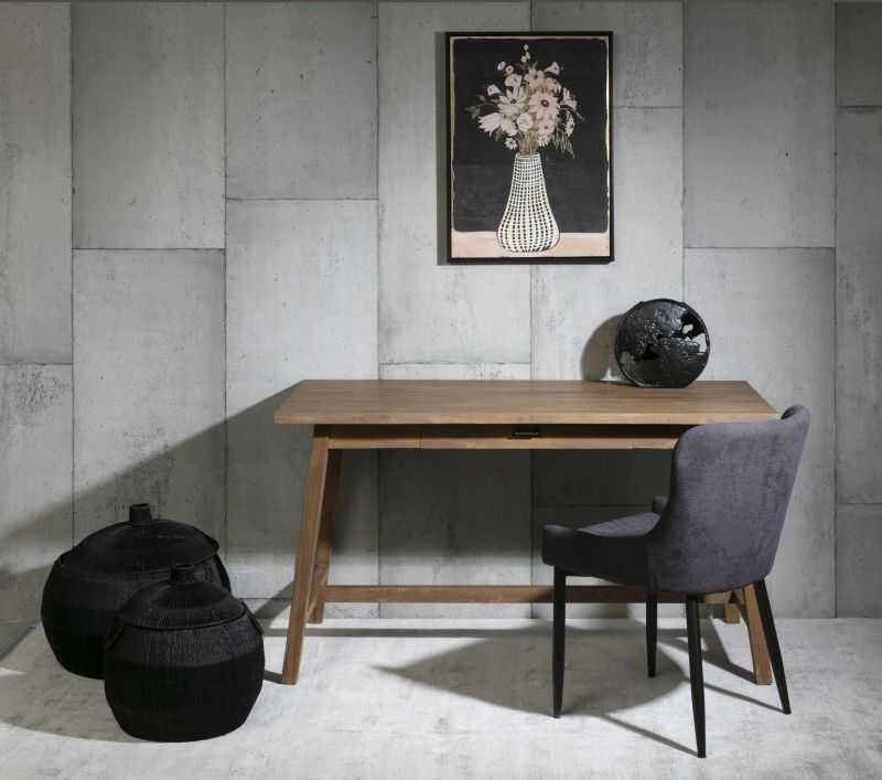 שולחן עבודה עץ מלא שולחן עבודה עץ מלא