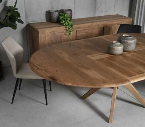 שולחן עגול לפינת אוכל