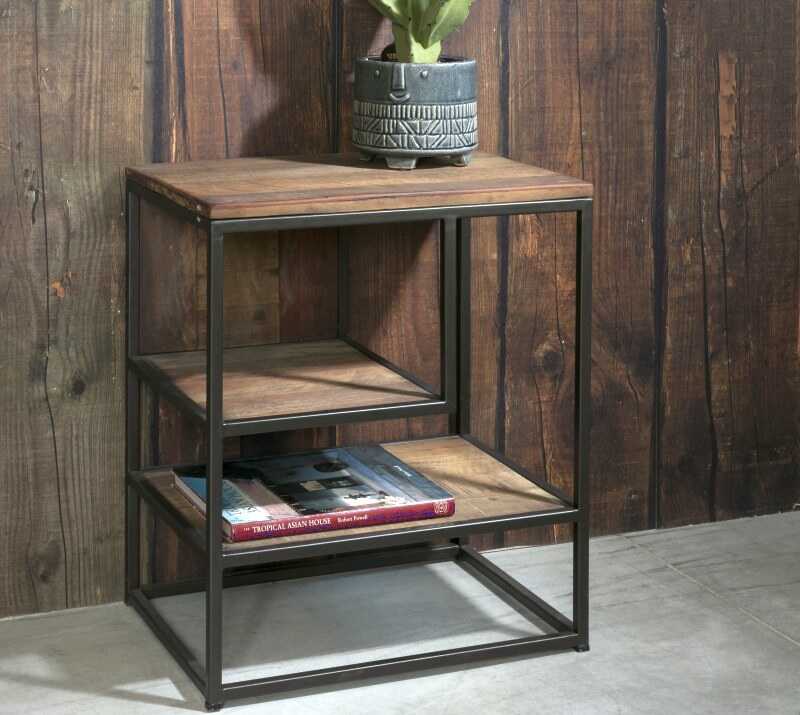 שידת צד מדפים שידת צד מדפים