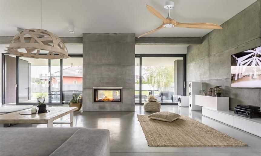 מאוורר תקרה עם תאורה