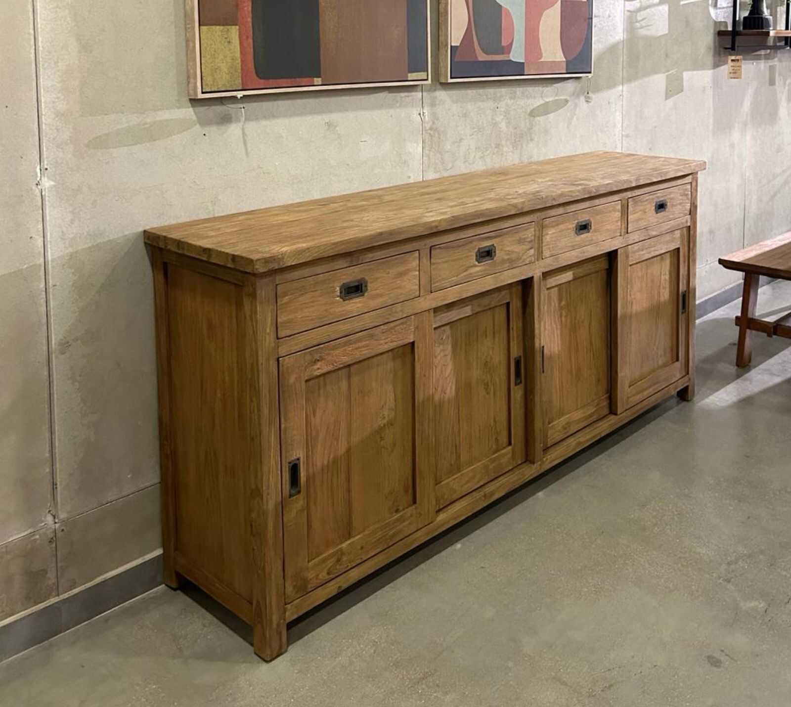 מזנון עץ מלא מזנון עץ מלא