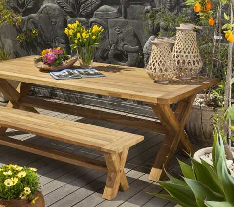 שולחן אוכל Lyon Outdoor 1 שולחן אוכל Lyon Outdoor